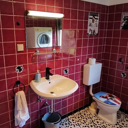 Komfort Mit Garten, 4 Zimmer, 8 Betten, Eigene Kueche, Bad Wc, Gratis Fruehstueck, Parkplaetze Und Wifi, So Privat Zu Hause Daire