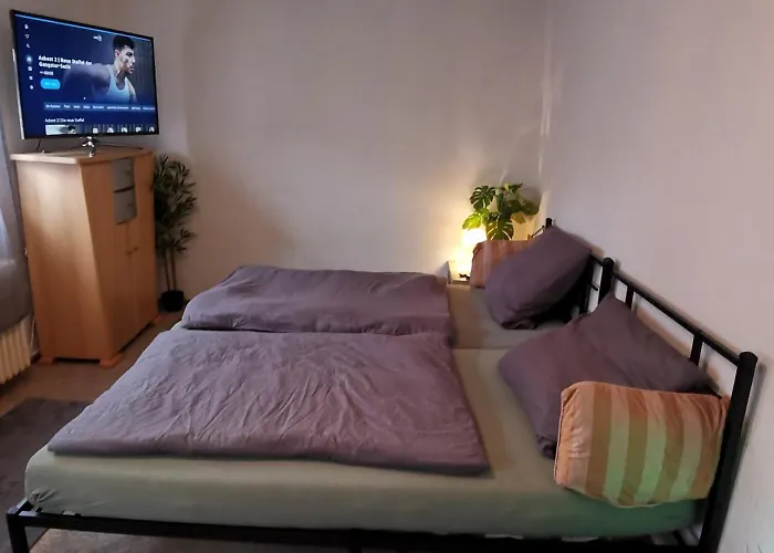 Ganze 95Qm Ferien Wohnung Mit 3 Schlafzimmer, Eigener Kueche, Wohnzimmer, Badezimmer, Wc Sowie Grossen Garten, Gratis Parkplaetze, Wifi, Ruhige Top Lage アパート